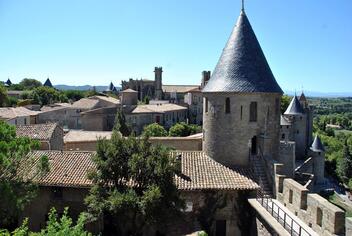 The medieval city of Carcassonne